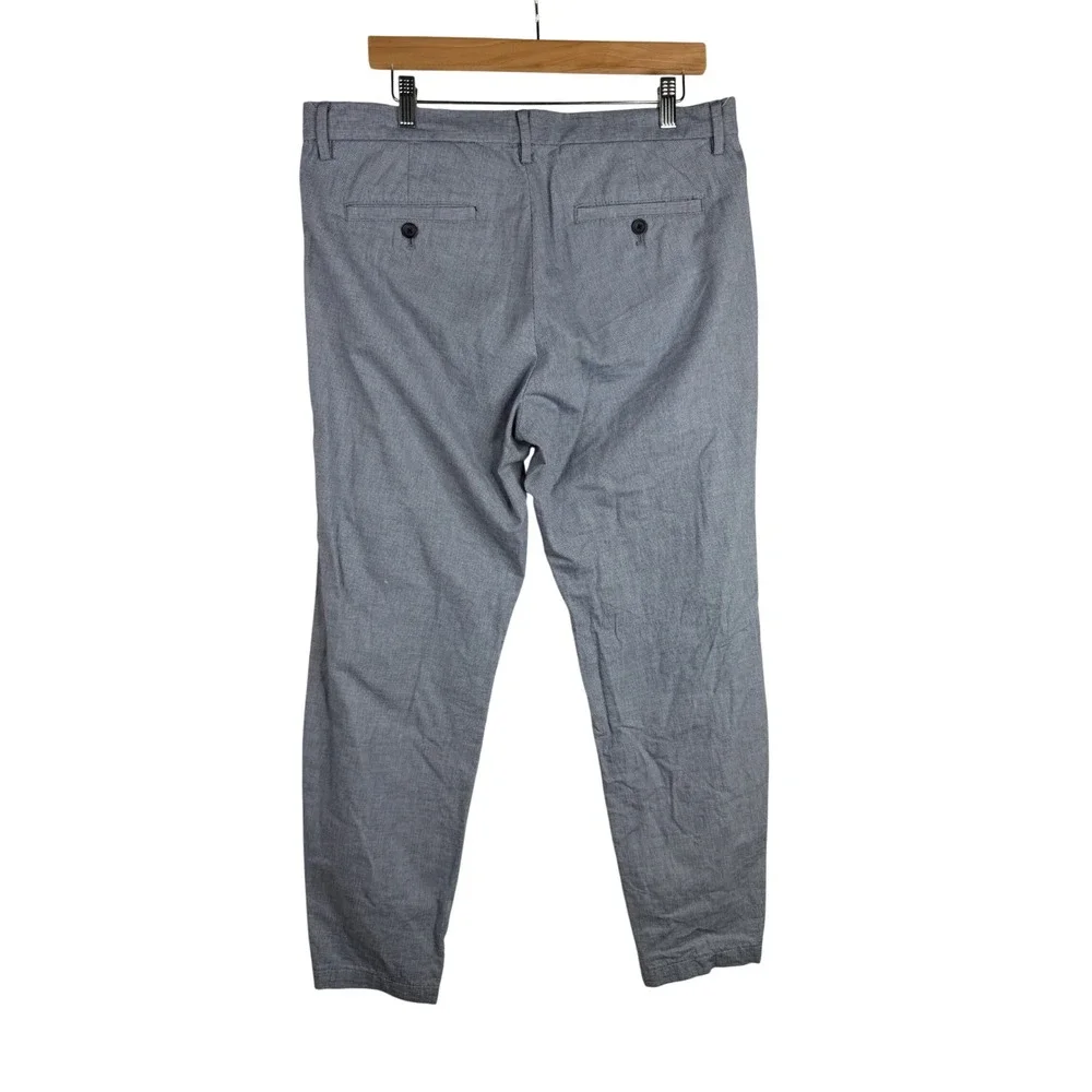 Banana Republic Aiden Fit Men's Dress Pants size 34x30 Blue